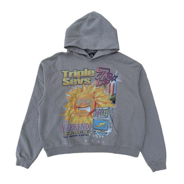 Triple Sevens Weekend Getaway Hoodie Grey by Triple Sevens - NWAHype 1 for streetwear Hoodies in USA