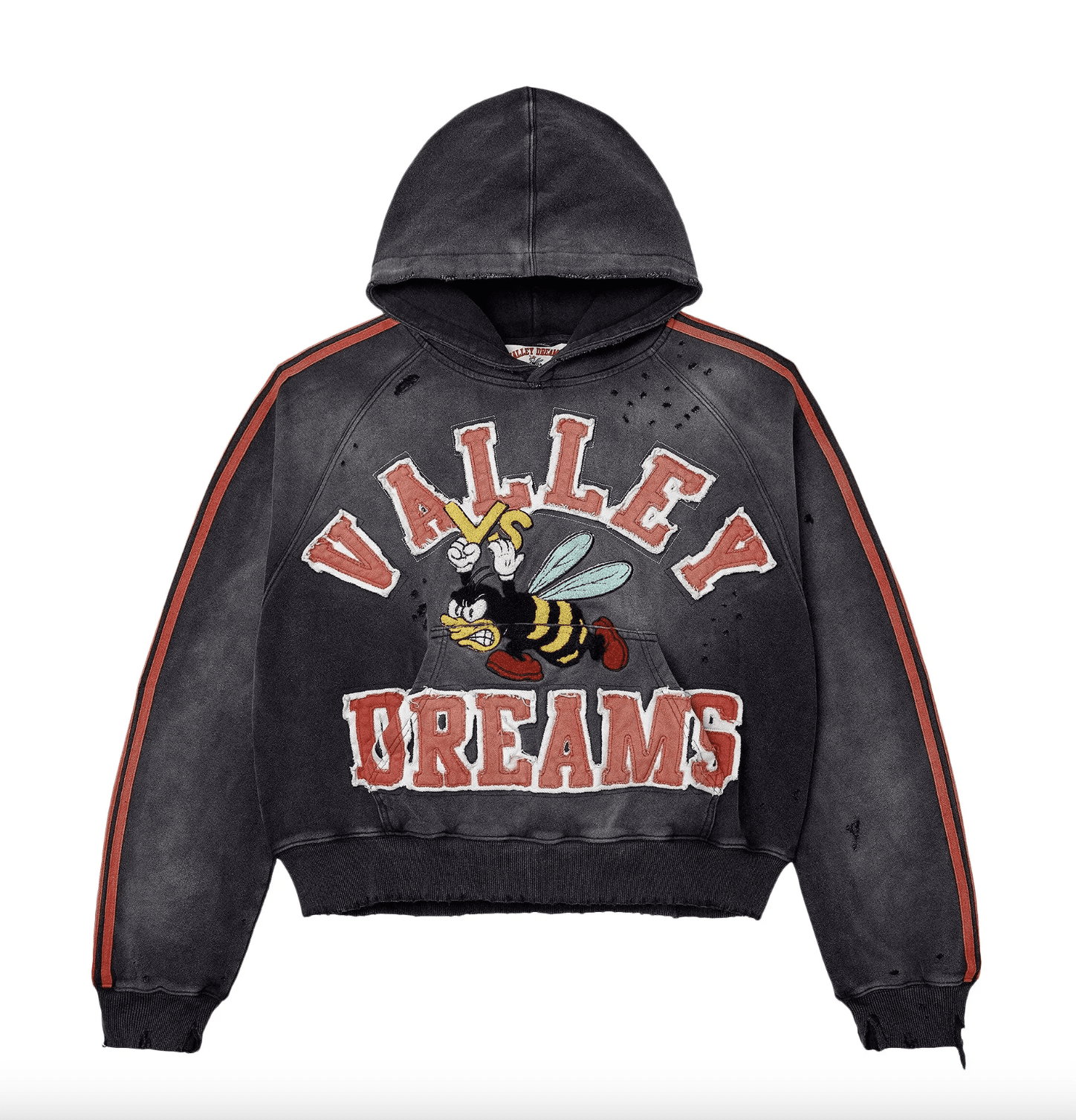 Vale Forever Anthem Pullover Hoodie Black/Red – NWAHYPE