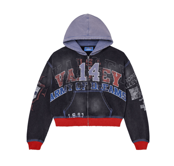 Vale Forever Big 14 Zip Up 'Black' by Vale Forever - NWAHype 1 for streetwear Hoodies in USA