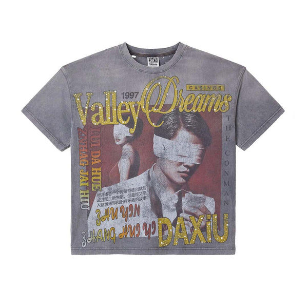 Vale Forever Casino Bling Tee Faded Grey by Vale Forever - NWAHYPE No.1 for streetwear T-Shirts in USA