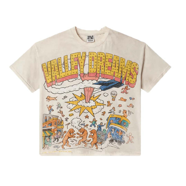 Vale Forever Chaos Bling Tee Cream by Vale Forever - NWAHYPE No.1 for streetwear T-Shirts in USA
