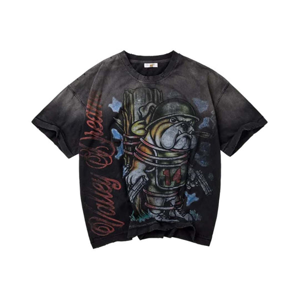 Vale Forever Dogs of War Faded Black Tee by Vale Forever - NWAHYPE No.1 for streetwear T-Shirts in USA