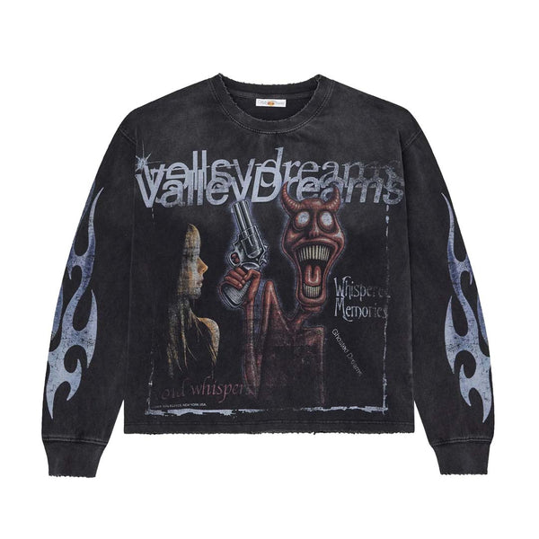 Vale Forever Psychopath Long Sleeve Black Tee by Vale Forever - NWAHYPE No.1 for streetwear T-Shirts in USA
