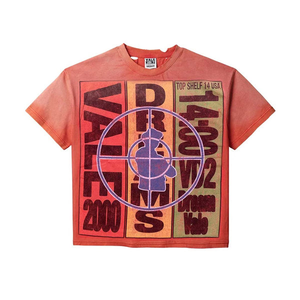Vale Forever Shooting Range Tee Faded Red by Vale Forever - NWAHYPE No.1 for streetwear T-Shirts in USA