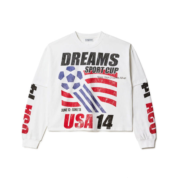 Vale Forever USA Longsleeve White by Vale Forever - NWAHYPE No.1 for streetwear T-Shirts in USA