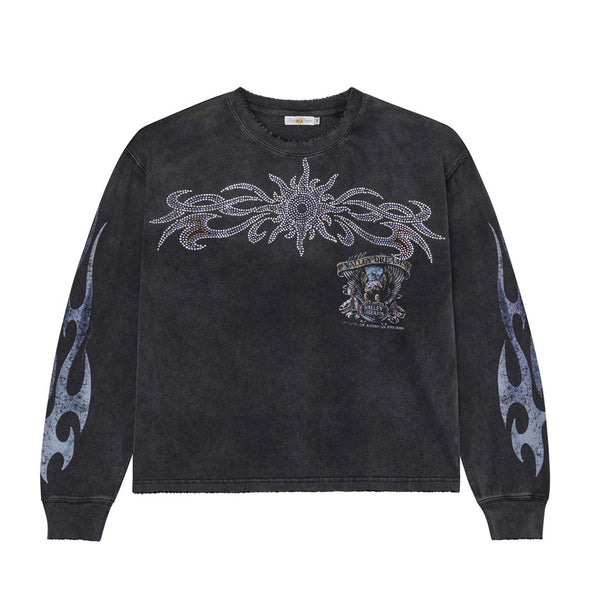 Vale Forever Valley Bling Long Sleeve Faded Black Tee by Vale Forever - NWAHYPE No.1 for streetwear T-Shirts in USA