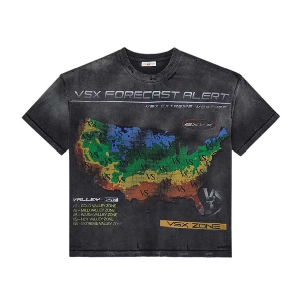 Vale Forever Weatherman Tee Faded Black by Vale Forever - NWAHYPE No.1 for streetwear T-Shirts in USA