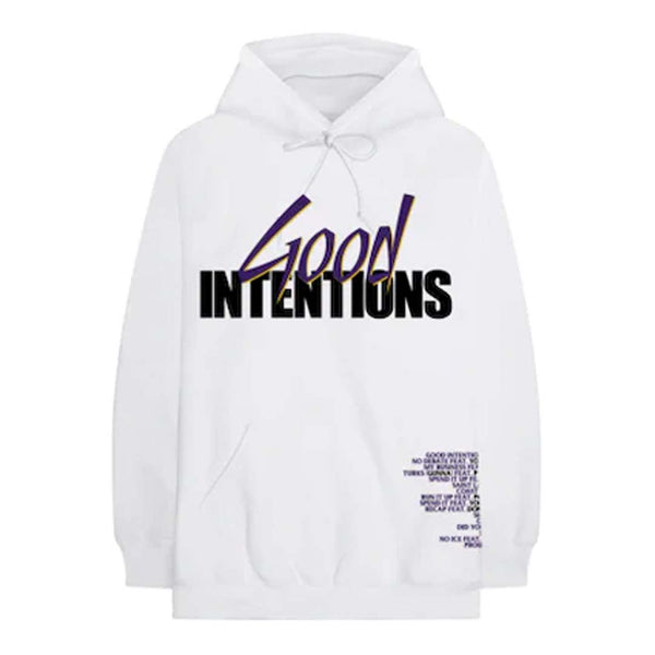 Vlone x Nav 'Doves Good Intentions' Hoodie 'White' by Vlone - NWAHype 1 for streetwear Hoodies in USA