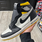 Preowned Air Jordan 1 Retro High Not for Resale Varsity Maize