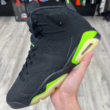 Preowned Air Jordan 6 electric green