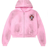 Vale Forever Venus Zip Up Hoodie Pink
