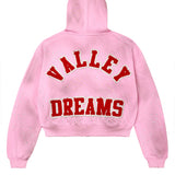 Vale Forever Venus Zip Up Hoodie Pink