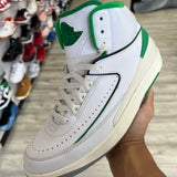 Preowned Air Jordan 2 Lucky Green