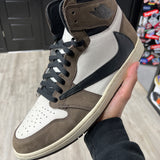 Preowned Travis Scott Jordan 1 High OG Mocha