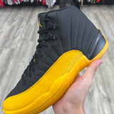 Preowned Air Jordan 12 Retro Black University Gold