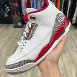 Preowned Air Jordan 3 Cardinal