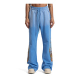 Who Decides War Faded Flame Glass Blue Sweatpants