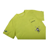 Preowned Chrome Hearts Matty Boy Link Tee Neon Green