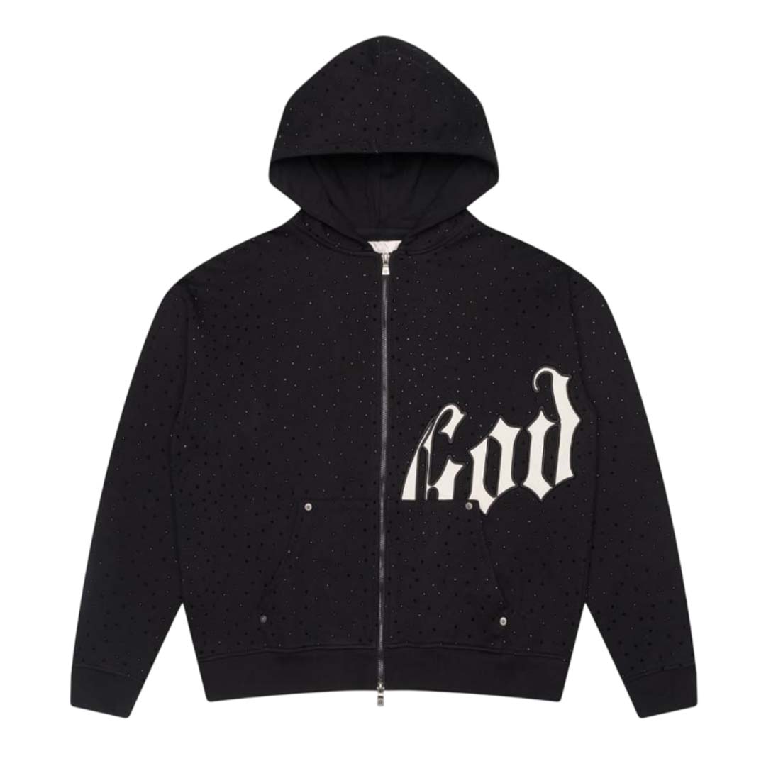 Godspeed OG Logo Sweatsuit Black White VVS