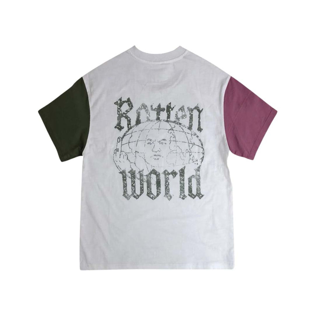 Dry Rot Art Kills Tee White Green Red