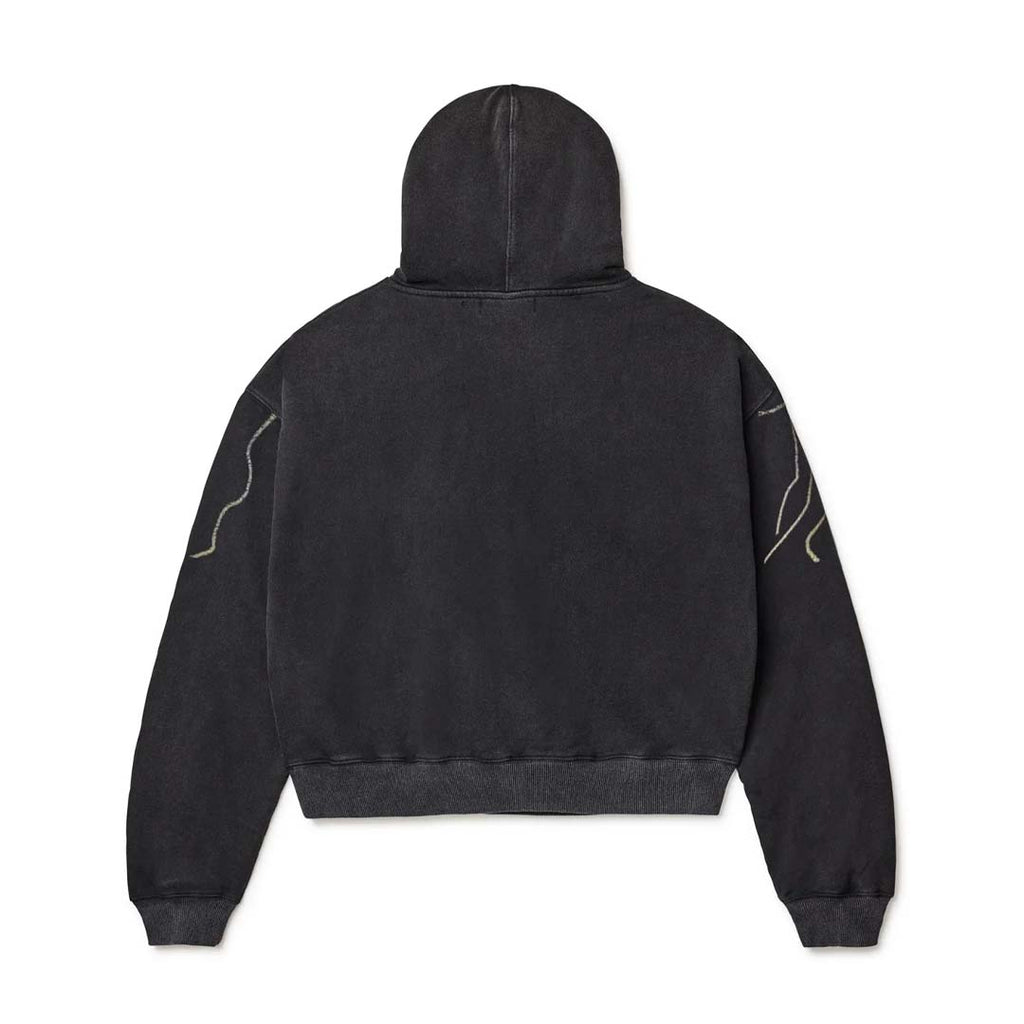 Vale Forever Mascot Pullover Hoodie Faded Black