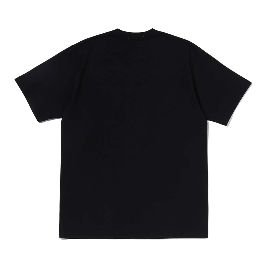 Bape Rhinestone Logo Tee Black Red
