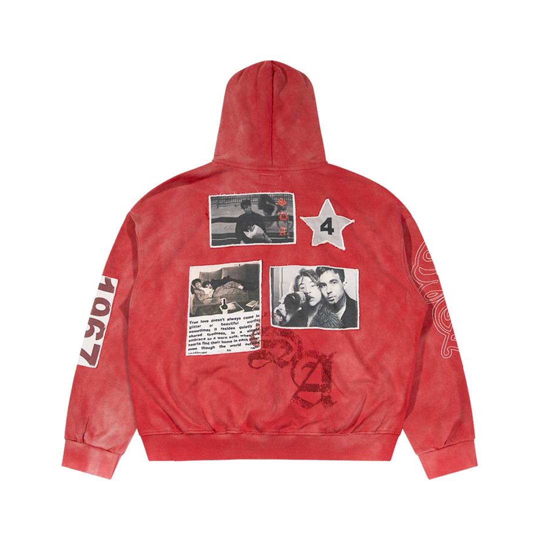 Stile de Amor Rosso Hoodie Red