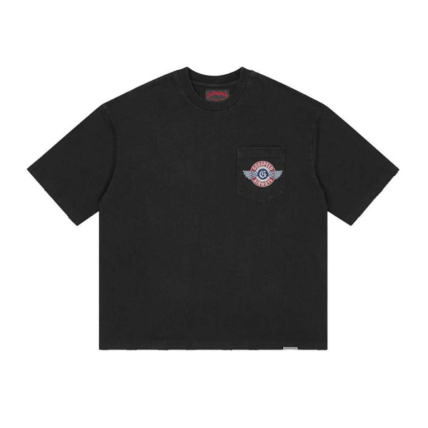 Godspeed Air NYC Pocket Tee Black