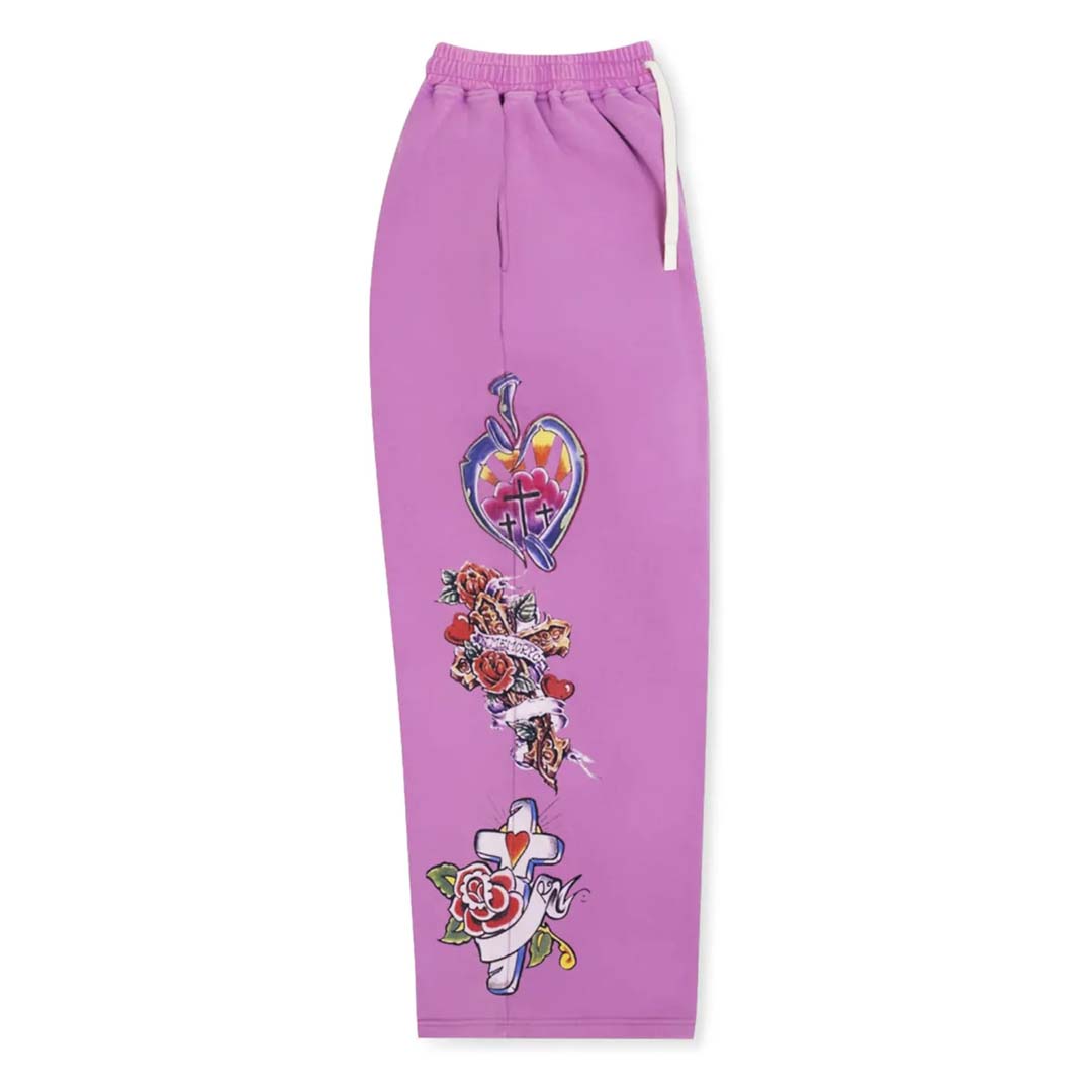 Righteous Risen King Sweatpants Purple
