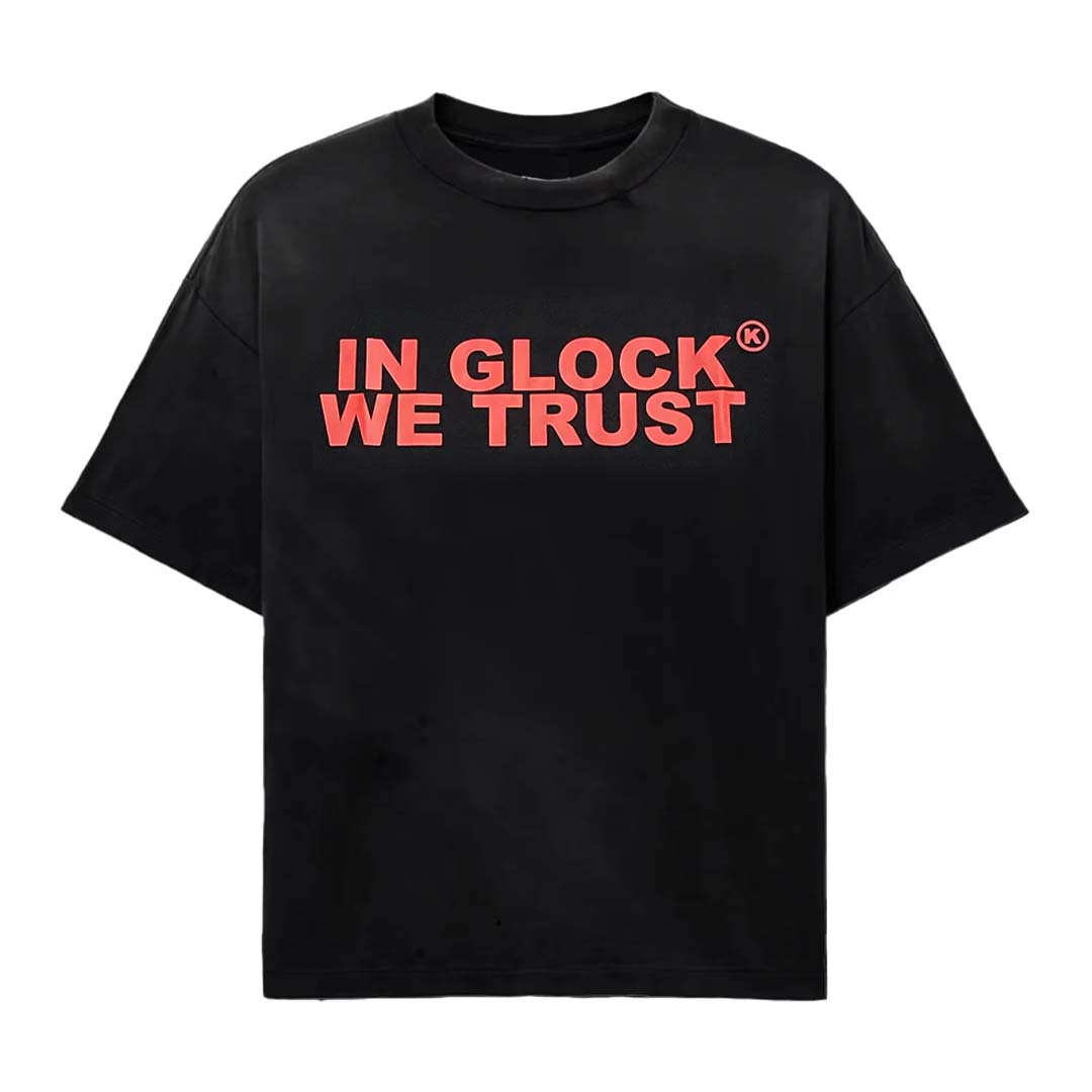 Kixkz In Glock We Trust Tee Black Red