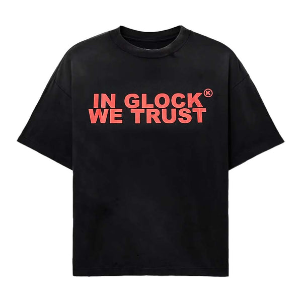 Kixkz In Glock We Trust Tee Black Red