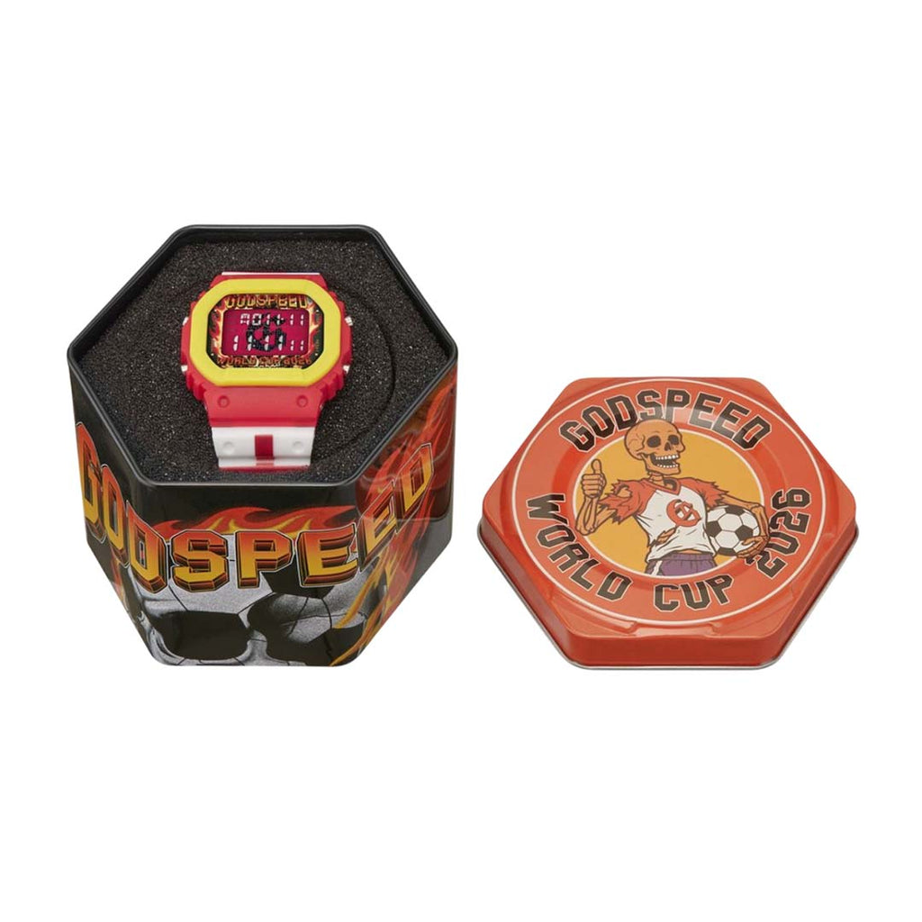 Godspeed GSWC All Nations Chrono Watch Red Yellow
