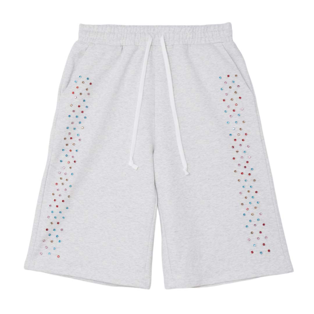 Cactus Valley Crystal Cactus Sweat Shorts Grey