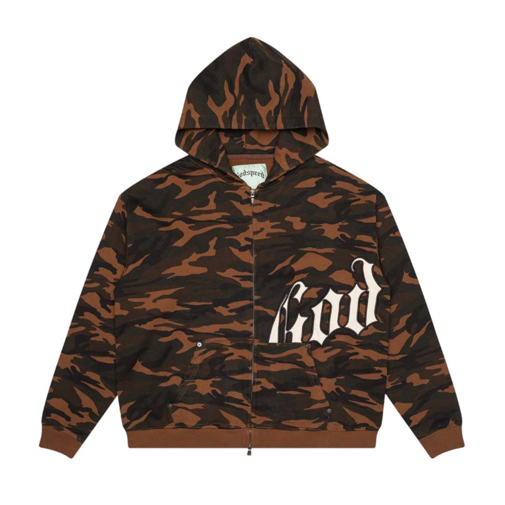 Godspeed OG Logo Sweatsuit Brown Camo