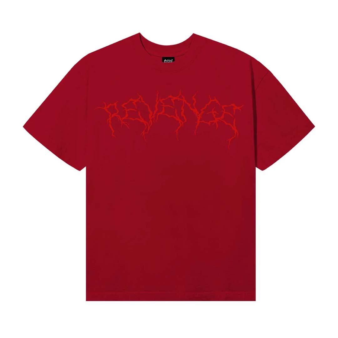 Revenge X Lightning Heartbreak Tee Red/Red