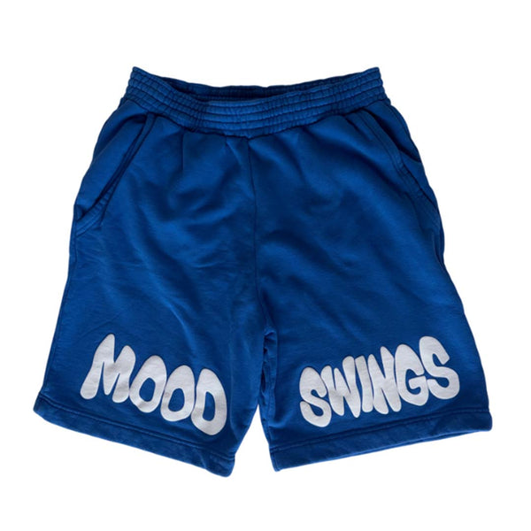 Mood Swings Sweat Shorts Blue