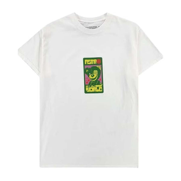 Travis Scott Scare Bear Tee White