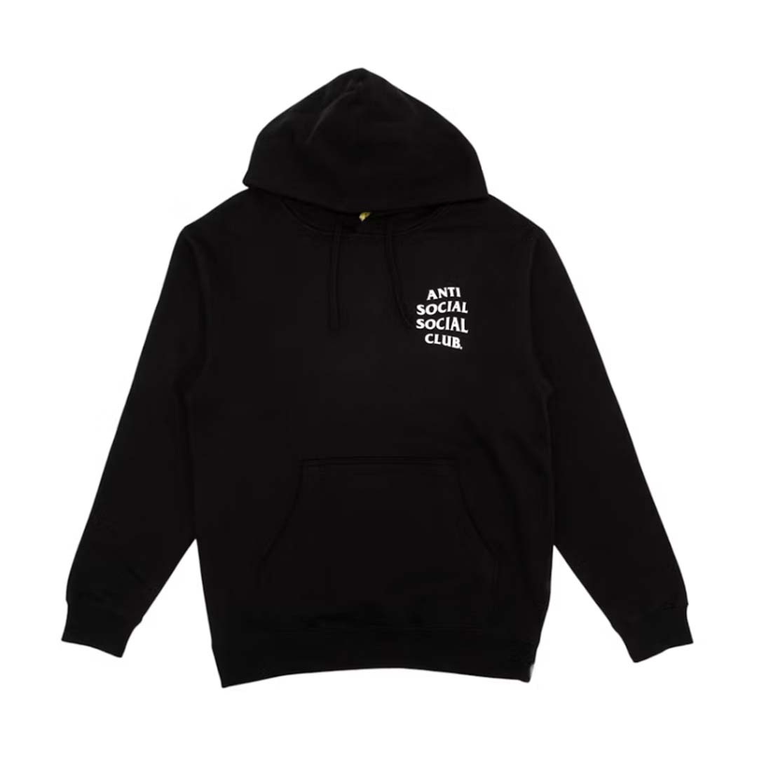 Anti Social Social Club Kkoch Hoodie Black Pink