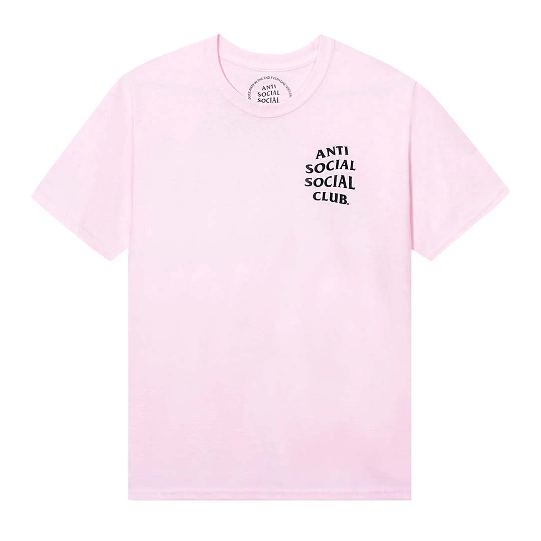 Anti Social Social Club Mind Games Tee Light Pink