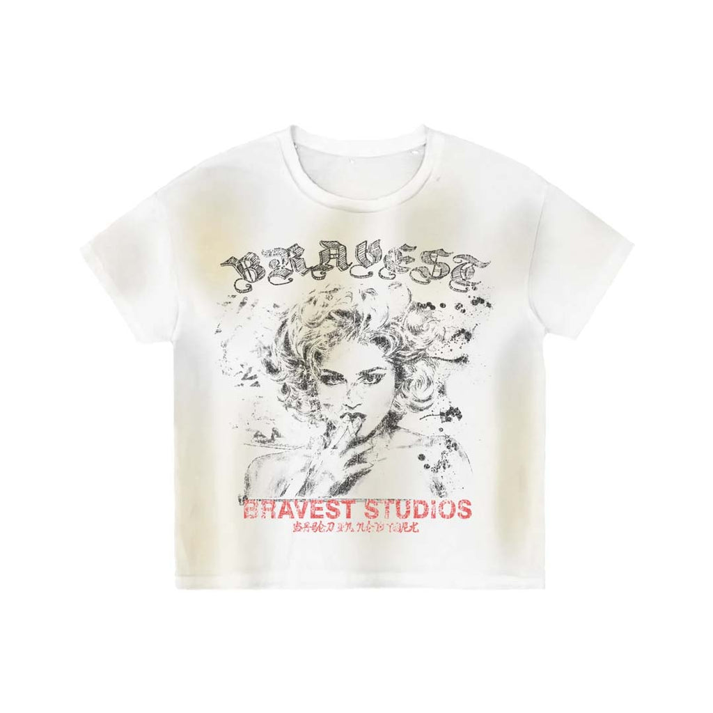 Bravest Studios Vivian White Tee