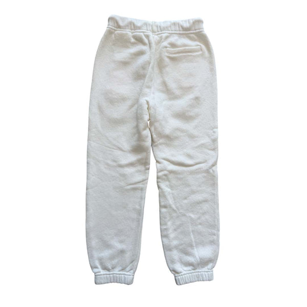 Palm Angels KIDS Bear Jogging Sweatpants Off White Brown