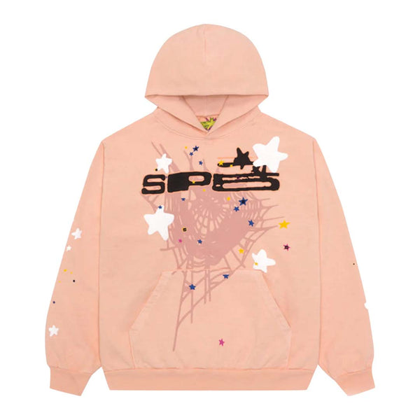 Sp5der Bellini Hoodie Peach