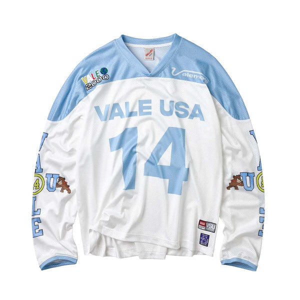 Vale Forever Valemore Skies Jersey White Baby Blue