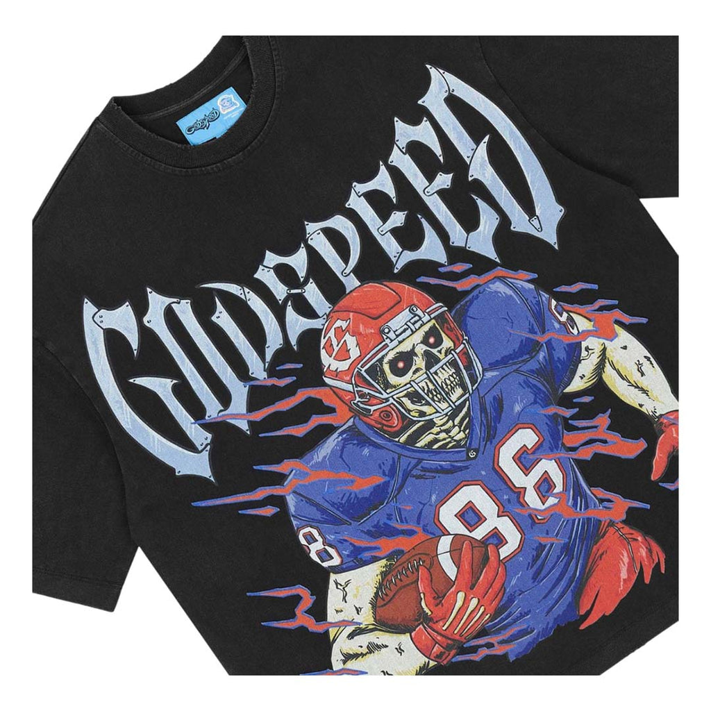 Godspeed End Zone Tee Black