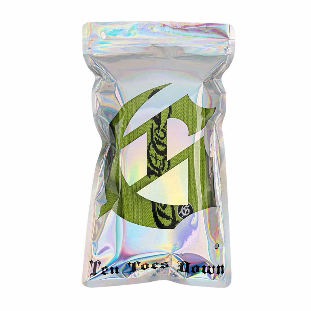 Godspeed New Age Socks Lime Green