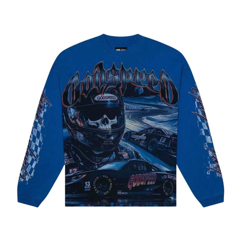 Godspeed Podium Dreams Long Sleeve Tee Blue