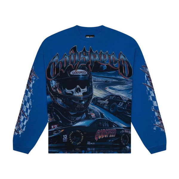 Godspeed Podium Dreams Long Sleeve Tee Blue