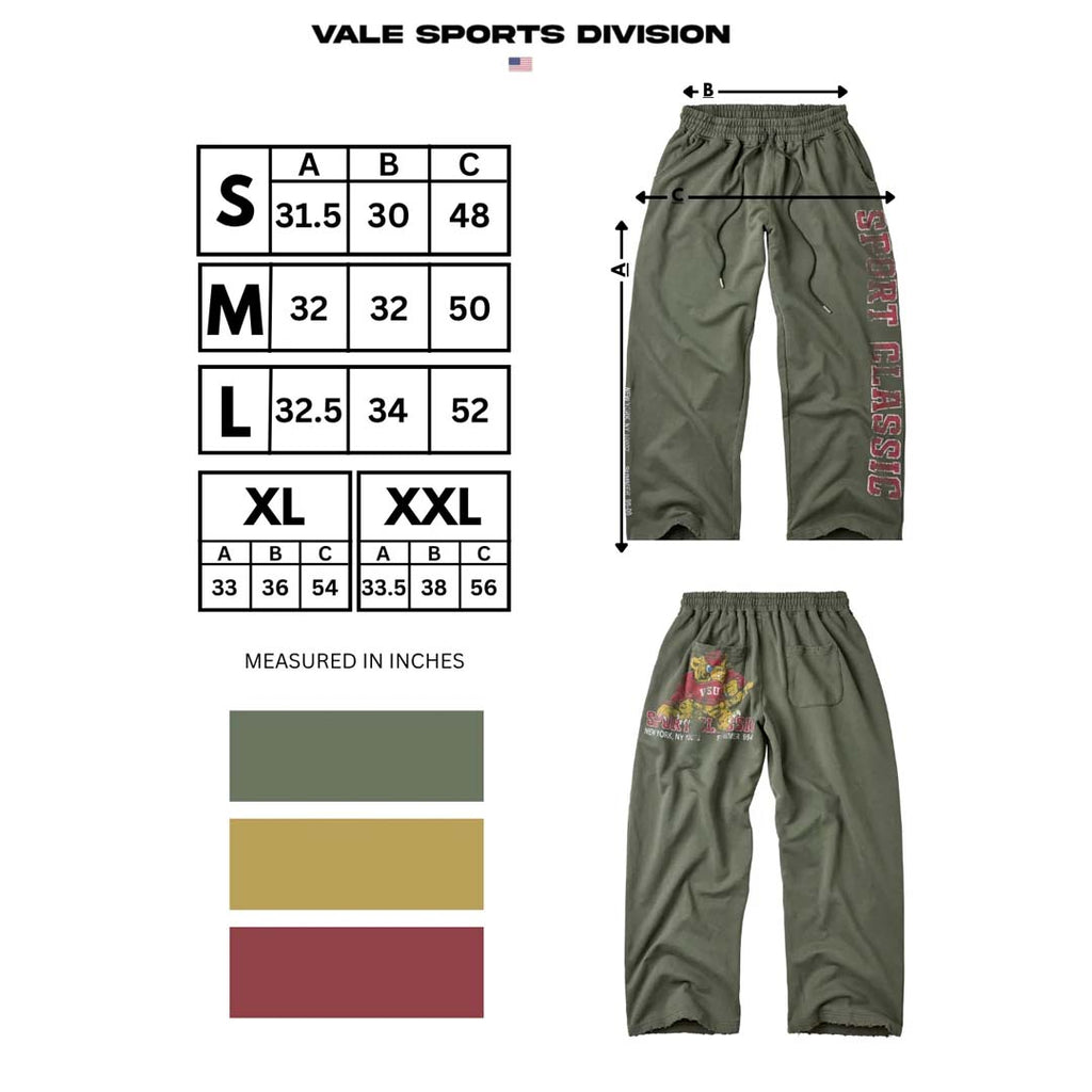 Vale Forever Sport Classic Sweatpants Olive Green