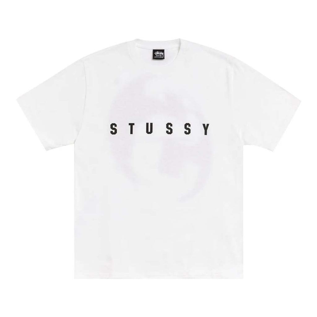 Stussy Lens Tee White Black