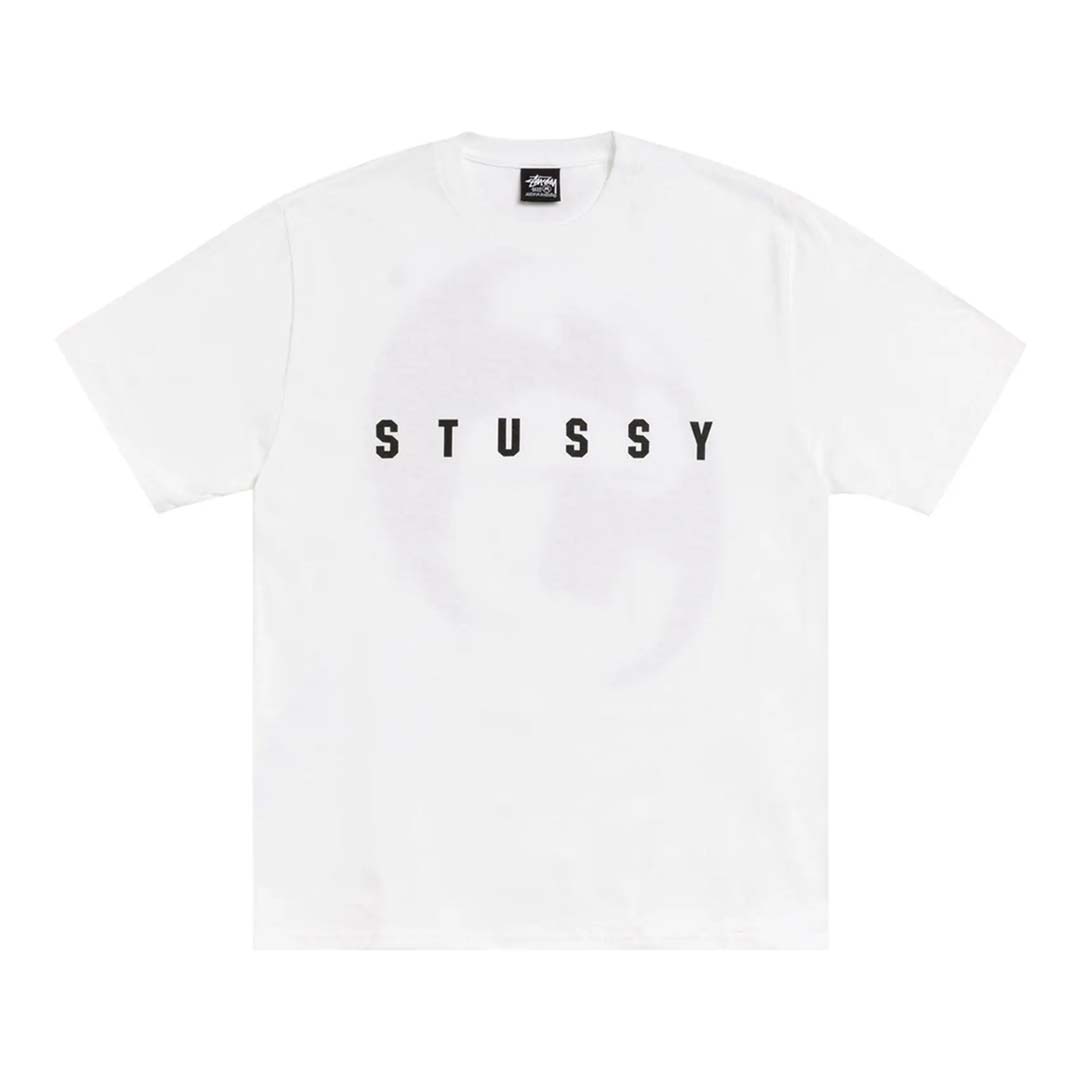 Stussy Lens Tee White Black